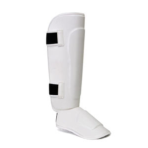 Protector de Piernas y Tibias para Kick Boxing Melsfit, Hecho a Medida, Protección Profesional, Cuero PU, Diseño Personalizado con su Propio Logotipo - Product Image 5