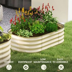 Metal Flower Pots & Planters Elegant Garden Decor - Product Image 2