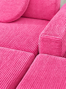 Sofá Modular Moderno para Niños en Color Rosa de Emerald Sofa, Sofá de Juego para Apartamento, Tela Premium Personalizada, Muebles Ecológicos para Niños - Product Image 5