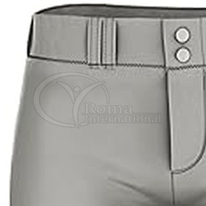 Pantalones de Softbol Transpirables para Hombre, Ropa de Entrenamiento y Competición, Pantalones de Béisbol y Softbol para Hombre con Lazos para Cinturón - Product Image 5
