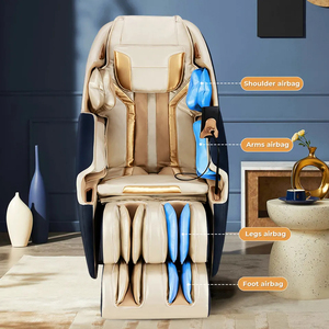 เก้าอี้นวดไฟฟ้า Zero Gravity Salon AI Voice Luxury Massage Chair 3 มิติ 4 มิติ 5 มิติ 6 มิติ 8 มิติ นวดได้ทั่วร่างกาย - Product Image 2