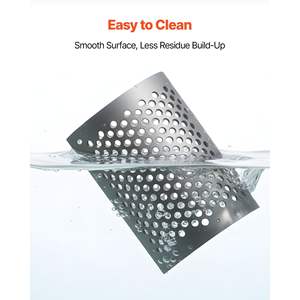 Broyeur de plastique durable à maille en acier de haute qualité pour recyclage de petites particules, avec tamis à ouvertures de haute précision de 0,315 po/8 mm - Product Image 5