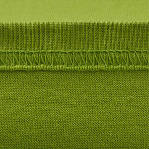 Camiseta Extra Grande de Cuello Redondo para Mujer, Color Verde Oliva, Manga Corta, Color Sólido, Corte Holgado, Transpirable, de Algodón Jersey, para Primavera y Verano - Product Image 6