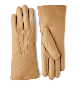 Gants en cuir de vachette de qualité supérieure, doux et thermiques, pour l'hiver, à porter au quotidien, gants en cuir - Product Image 5