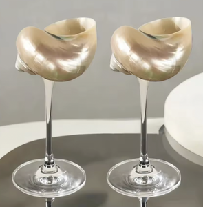 Copa de Vino de Cristal de Lujo Hecha a Mano, Ecológica, Decorativa, para Hotel, Comedor, Boda - Product Image 1