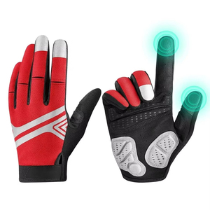 Custom Logo Full Finger Cycling <b>Gloves</b> with Enhanced Grip Technology for Bicycle Riding and Training Activities - Product Image 1