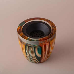 Elegante Caja Quemadora de Resina de Oud Hecha a Mano para Aromaterapia en el Hogar, Decoración de Majlis y Regalos para la Celebración del Ramadán Mubarak - Product Image 1