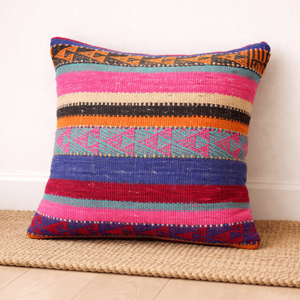 Luxury Solid Color Knitting Decorative Kilim Pillow <b>Cover</b> Sustainable Cotton Home Cushion <b>Cover</b> <b>Sofa</b> 18X18 Kilim Pillowsham - Product Image 6