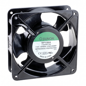 พัดลมแบบแกน SUNON SP100A/1123XBT.GN 115V AC ขนาด 120x120x38 มม. แบบมีท่อ  สำหรับงาน OEM |   ของแท้ 100% ใหม่เอี่ยม |   จัดส่งด่วน ฮับไต้หวัน - Product Image 1