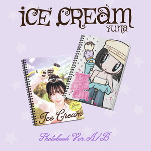 ยูน่า [ไอศกรีม] โฟโต้บุ๊ค เวอร์ชั่น (A Ver. 2) / บี เวอร์ชั่น อัลบั้มซีดีเคป๊อปเกาหลีอย่างเป็นทางการ - Product Image 2
