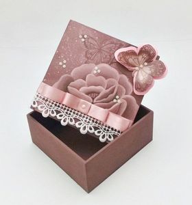 Caja de Resina para Joyas y Artículos Pequeños, Caja Ginne Elegante Hecha a Mano, Caja de Almacenamiento Decorativa Moderna de Resina para el Hogar - Product Image 3