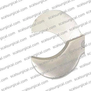 กรรไกรตัดสายสะดือคุณภาพสูง 10.5 ซม. ผลิตจากเหล็กกล้าไร้สนิมเยอรมัน เครื่องมือผ่าตัดทางสูติศาสตร์ กรรไกรสำหรับการคลอดบุตร - Product Image 4