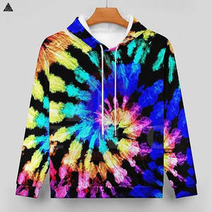 Premium Style Mens <b>Tie</b> <b>Dye</b> <b>Hoodies</b> High Quality Basic Cotton Blended <b>Tie</b> <b>Dye</b> Print Solid Pattern All Size Winter Season <b>Hoodies</b> - Product Image 4