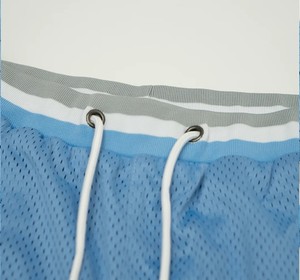 Shorts de sport mi-taille pour hommes, respirants et à séchage rapide, style urbain, en polyester et coton, marque privée, collection été, vente chaude - Product Image 5