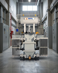 หม้อแปลงไฟฟ้ากำลังสูงแบบระบายความร้อนด้วยน้ำมัน KVA แรงดันไฟฟ้าหลัก 20 KV แรงดันไฟฟ้ารอง 400V ความถี่ 50 Hz แบบ ONAN - Product Image 3