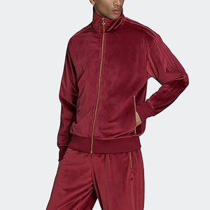 Survêtements en velours de qualité supérieure pour adultes, avec étiquettes personnalisées et cordons de serrage pour l'hiver - Product Image 3