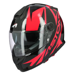 Casco de Motocicleta Integral ABS ASTONE HELMETS Modelo GT800 EVO SKYLINE ROJO BRILLANTE Forro Interior de Poliéster - Product Image 3