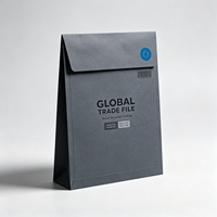 Sobre de Papel Grueso de Lujo Personalizado en Blanco para Documentos A4 con Logotipo Personalizado