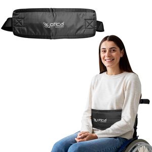 Cojín Ajustable para Respaldo de Silla de Ruedas, Almohadilla de Soporte para Asiento Acolchada, Cinturón de Cuidado Corporal para Uso Diario en Movilidad - Product Image 1