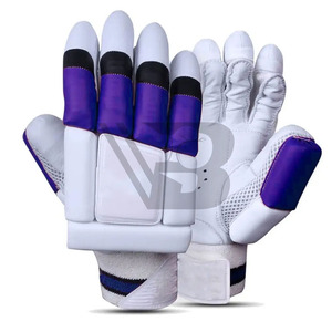 Guantes de Cricket Personalizados de la Mejor Calidad, Profesionales, Cómodos, de Cuero, PVC, PC, para Todas las Temporadas, Pakistaníes - Product Image 2