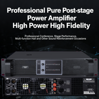 Amplificateur de puissance professionnel FP-300 2 canaux 2x300W 8Ω 2x450W 4Ω pour scène analogique, sonorisation de conférence et amplificateur audio