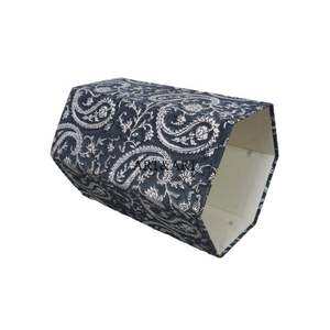 Cubo de Basura Plegable Hexagonal Elegante de Cartón y Papel de Algodón Hecho a Mano, para Uso en Interiores y Exteriores, para la Calle y la Oficina - Product Image 3