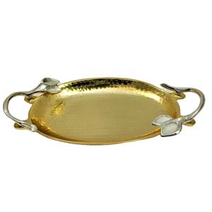 Plato de Servicio de Metal Creativo con Diseño Increíble y Aspecto Elegante para Fiestas, Decoración de Mesa de Comedor, VISHAL HANDICRAFT Uttar - Product Image 1