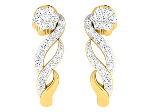 925 <b>silver</b> <b>Drop</b> <b>Earrings</b> Geometric Channel Setting Women's Wedding Jewelry <b>Earrings</b> for Women Bridal Wedding Party Gift Jewelry - Product Image 1