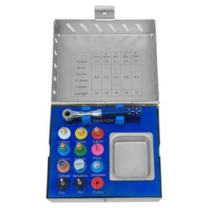 ชุดอุปกรณ์กดกระดูกสำหรับการปลูกถ่ายฟัน ชุดเครื่องมือยกไซนัส ขยายไซนัส ตัดแต่งไซนัส ทำจากเหล็กกล้าไร้สนิมเกรดสูง มาตรฐาน CE - Product Image 6