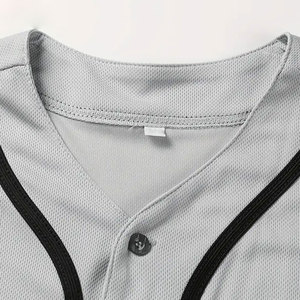 Maillots de baseball et de softball respirants et écologiques à manches courtes, nouveau design, haute qualité, vierges pour hommes, en gros à prix abordable - Product Image 4