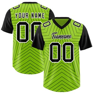 Jersey de Fútbol Americano para Adultos, Tela Interlock, Sublimación de Tinta, Diseño de Color Personalizado, Proveedor de Ropa Deportiva - Product Image 3