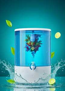 Système de traitement de l'eau par osmose inverse AQUA FRESH DOLPHIN à 5 étapes, 100 GPD, qualité alimentaire, mural/sur comptoir, pour usage domestique - Product Image 2