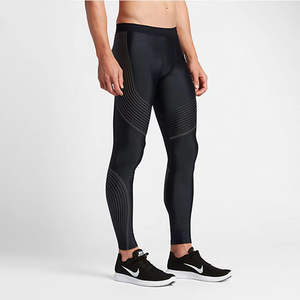 Pantalones Deportivos de Compresión para Hombre, Transpirables, Antibacterianos, Cintura Elástica, Tela de Algodón y Bambú, Estampados, Ropa Deportiva para Correr - Product Image 4