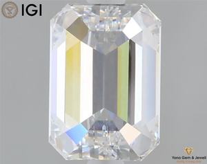 Etically 1,50 Carat Emerald Cut Diamond Lab Grown CVD D Color VS1 Clarity 7,36 MM IGI Certified Perfect para joyería nupcial - Product Image 4