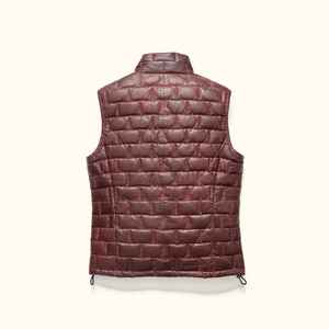 Leather Motorcycle Vest Men Women Plus Size <b>Concealed</b> Carry Gun Pocket Black Genuine Leather Sportswear Motocross WAISTCOAT - Product Image 5