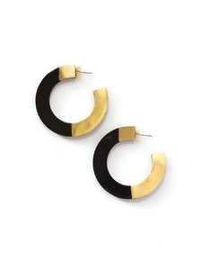 Pendientes Artesanales Clásicos de Hueso y Cuerno de Búfalo con Corte Princesa y Detalles de Ágata, Acabado Antiguo para Fiestas y Eventos - Product Image 5