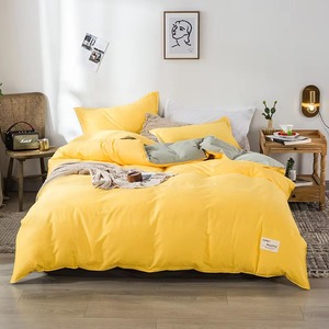 Juego de Funda Nórdica de Algodón Azul Weavetex Solutions con Costuras Blancas, 500 Hilos, Ropa de Cama de Lujo, Lavable, Ignífuga, para el Hogar - Product Image 3