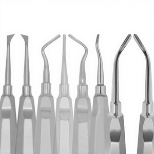 DERMISPRO INSTRUMENTS Juego de 35 Instrumentos Manuales de Acero Inoxidable Plateado para Extracción Dental Oral, Autoclavables, con Certificación CE - Product Image 3