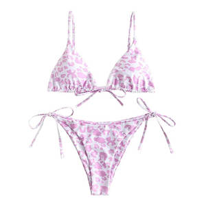Ensemble de bikini deux pièces, soutien-gorge et culotte, maillot de bain confortable, maillot de bain de plage, produits de bonne qualité - Product Image 3