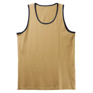 Camisetas sin mangas de alta calidad para hombre, súper suaves y elásticas, para gimnasio, entrenamiento, fitness, camiseta interior, precio al por mayor - Product Image 5