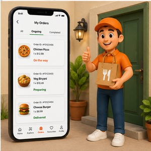 Plataforma Moderna para Entrega de Comida a Domicilio, Gestión de Menús, Coordinación de Pedidos, Experiencia del Cliente, Android, iOS, Nube - Product Image 4