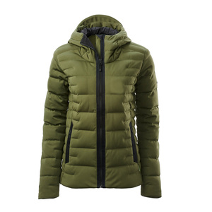 New 2026 Winter Women's Long Sleeve Bubble Ski <b>Jackets</b> Windproof Breathable Keep Warm Faux Fur <b>Crop</b> - Product Image 1