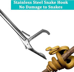 Pinzas Profesionales Plegables para Atrapar Serpientes, Pinza de Metal Resistente para Reptiles, Herramienta de Manipulación Segura con Mandíbula Ancha, Servicio OEM - Product Image 3