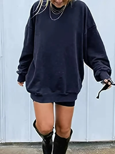 <b>Women's</b> Waterproof Knitted Hoodie Sweatshirt Plain Western Style Eco-Friendly Quick Dry - Product Image 2