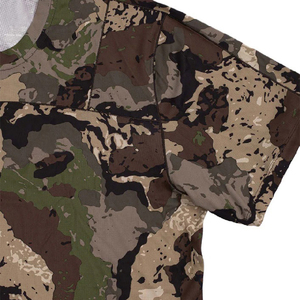 Chemise d'extérieur personnalisée pour homme, formelle, d'été, tricotée, à manches longues, col rond, écologique, respirante et légère en polyester - Product Image 4