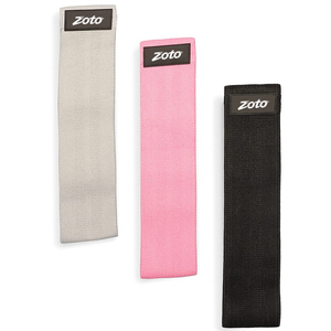 Bandes de Résistance en Tissu Élastique Personnalisables avec Logo OEM, Lot de 3 Bandes pour Fessiers et Hanches avec Sac en Maille, Marque Privée - Product Image 2