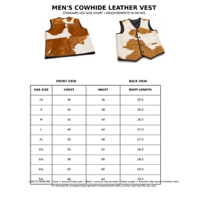 Gilet en cuir de vachette véritable de qualité supérieure, respirant et écologique, style western, motard, cowboy, personnalisé, mode, vente en gros, marque privée - Product Image 3