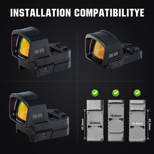 Mira Telescópica Ohhunt Optics 30x22 con Ventana Grande, Energía Solar, <span class=keywords><strong>Sensor</strong></span> <span class=keywords><strong>de</strong></span> <span class=keywords><strong>Movimiento</strong></span>, Activación por <span class=keywords><strong>Movimiento</strong></span>, Punto Rojo, Reflex - Product Image 5