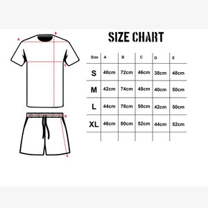 Ensemble de t-shirts à manches courtes pour hommes, bleu marine, col rond, coupe ample, décontracté, respirant, 100% coton jersey tricoté, imprimé à motifs - Product Image 6