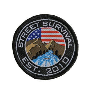 Patch brodé en gros, découpe nette, logo de précision pour chapeaux, vestes, sacs – Durable, fourniture directe usine OEM - Product Image 5